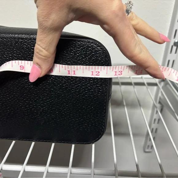 Kate Spade Cream and Black Pebbled Leather Satchel - Picture 7 of 10